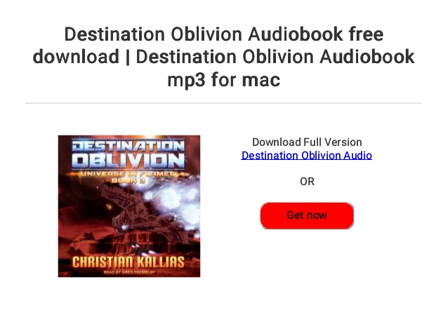 Download Oblivion For Mac Free
